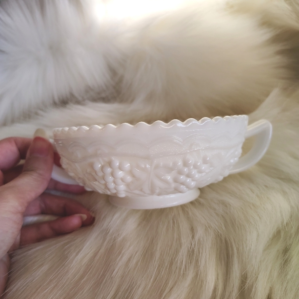Vintage Imperial Milk Glass Bowl